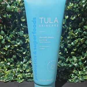 TULA skincare: Probiotic & superfood purifying face cleanser. 6.7 fl oz.